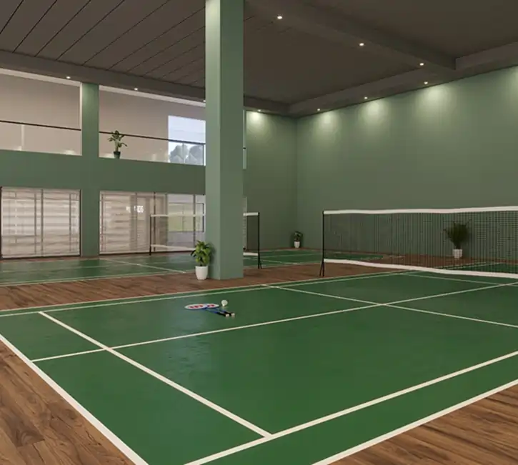 Indoor Badminton Court